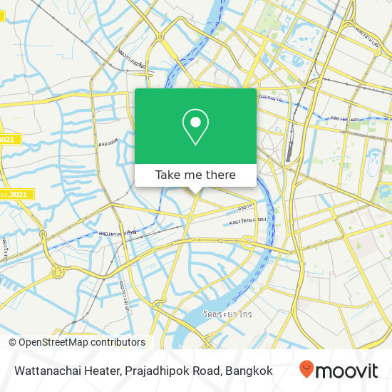 Wattanachai Heater, Prajadhipok Road map