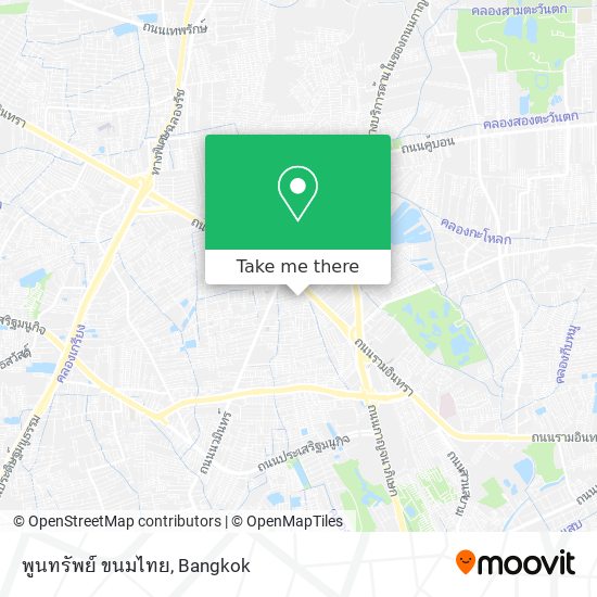 พูนทรัพย์ ขนมไทย map
