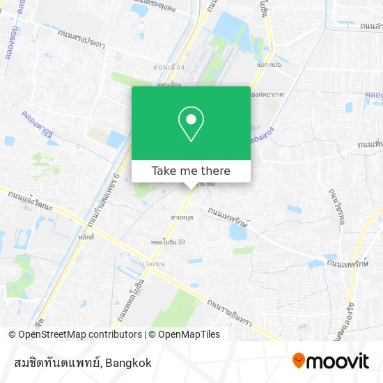 สมชิตทันตแพทย์ map