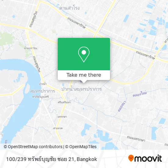 100/239 ทรัพย์บุญชัย ซอย 21 map