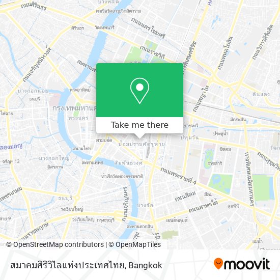 สมาคมศิริวิไลแห่งประเทศไทย map