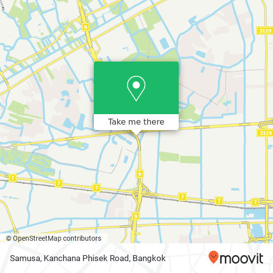 Samusa, Kanchana Phisek Road map
