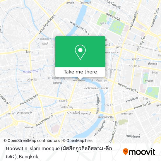 Goowatin islam mosque (มัสยิดกูวติลอิสลาม -ตึกแดง) map