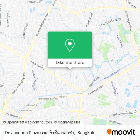 De Junction Plaza (เดอ จังชั่น พลาซ่า) map