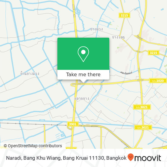 Naradi, Bang Khu Wiang, Bang Kruai 11130 map