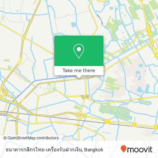 ธนาคารกสิกรไทย-เครื่องรับฝากเงิน map