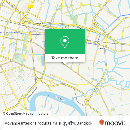 Advance Interior Products, ถนน สุขุมวิท map