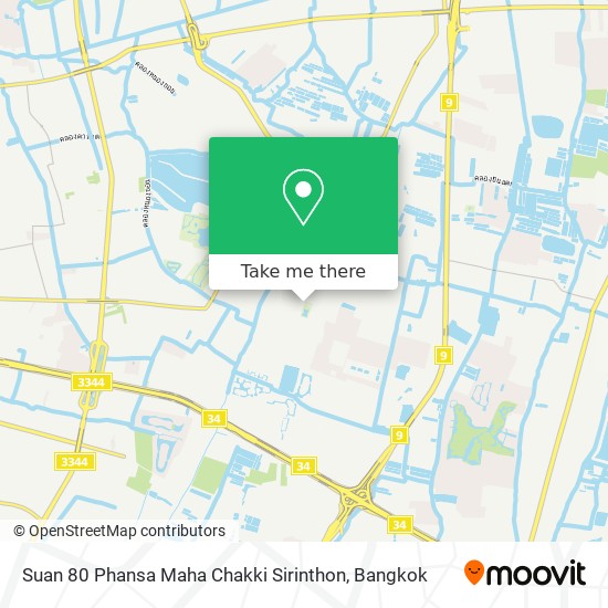 Suan 80 Phansa Maha Chakki Sirinthon map
