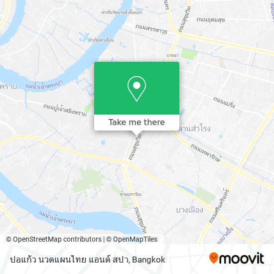 ปอแก้ว นวดแผนไทย แอนด์ สปา map