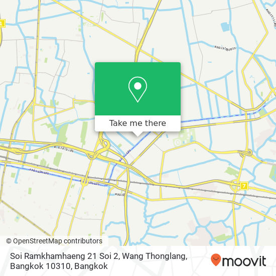 Soi Ramkhamhaeng 21 Soi 2, Wang Thonglang, Bangkok 10310 map