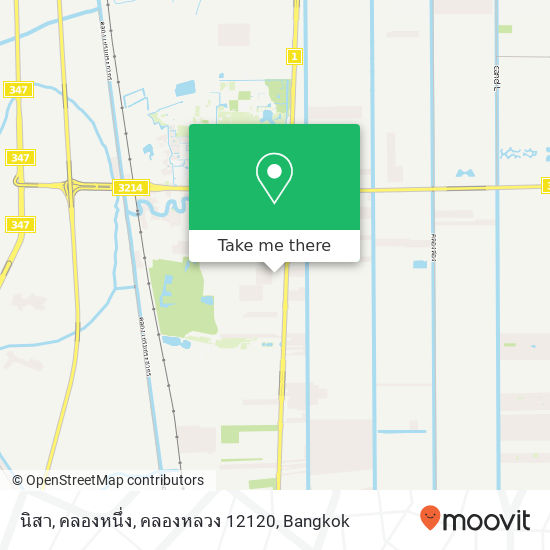 นิสา, คลองหนึ่ง, คลองหลวง 12120 map