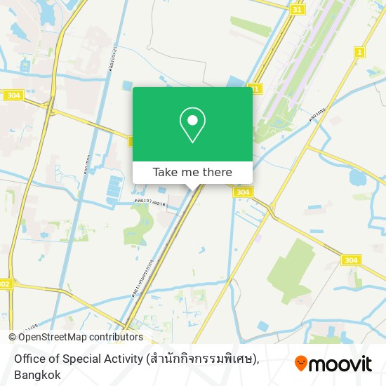 Office of Special Activity (สำนักกิจกรรมพิเศษ) map