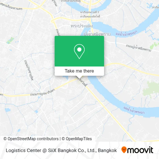 Logistics Center @ SiiX Bangkok Co., Ltd. map