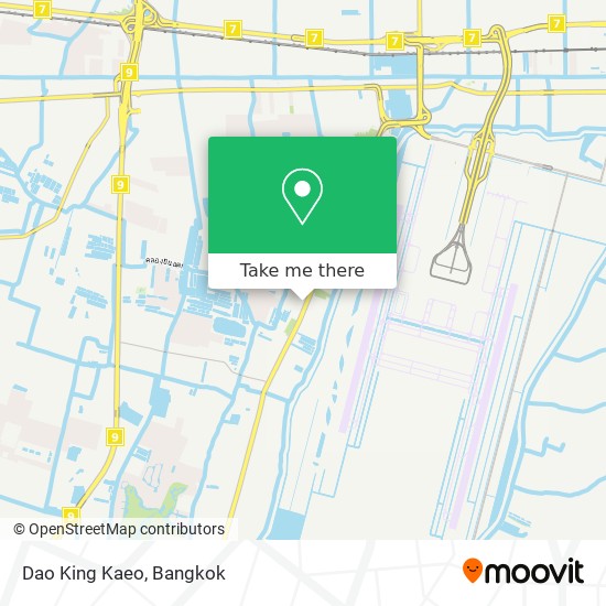 Dao King Kaeo map