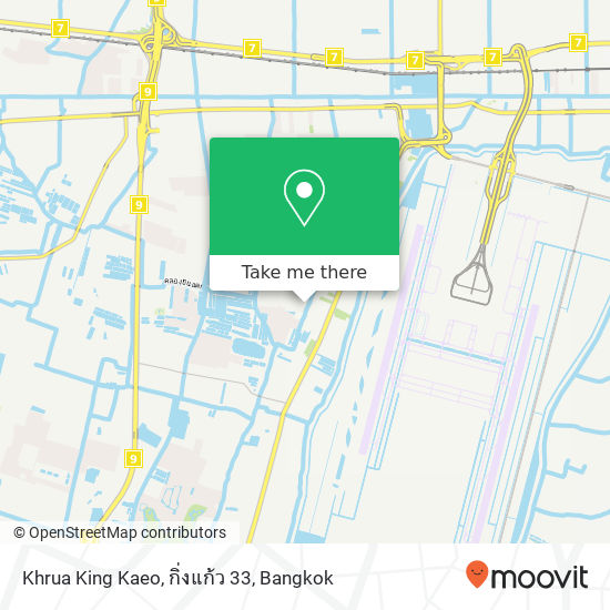 Khrua King Kaeo, กิ่งแก้ว 33 map