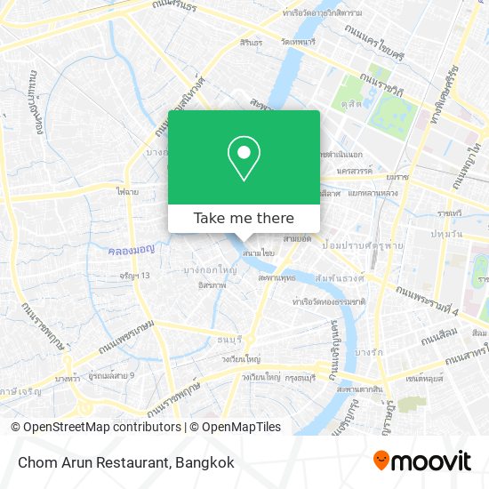Chom Arun Restaurant map