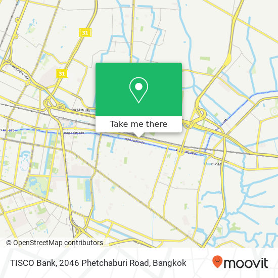 TISCO Bank, 2046 Phetchaburi Road map