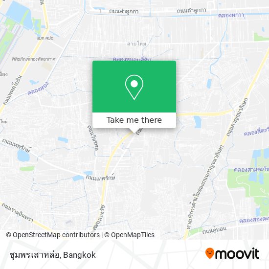 ชุมพรเสาหล่อ map