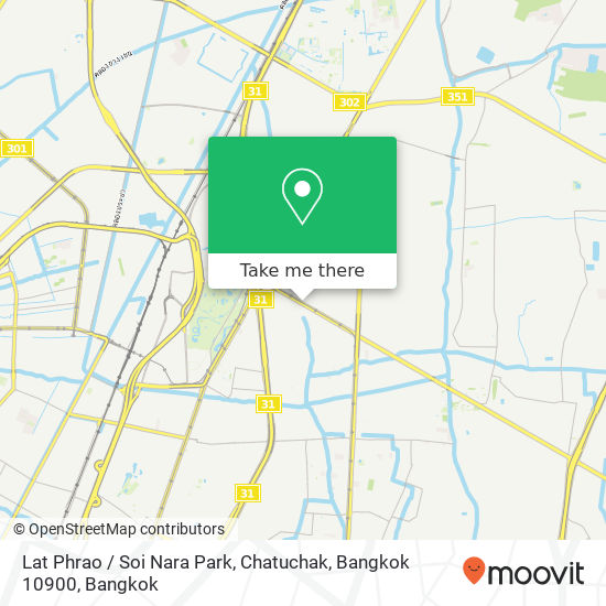 Lat Phrao / Soi Nara Park, Chatuchak, Bangkok 10900 map