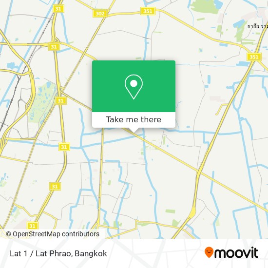 Lat 1 / Lat Phrao map