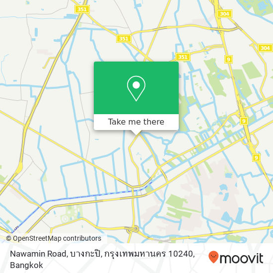 Nawamin Road, บางกะปิ, กรุงเทพมหานคร 10240 map
