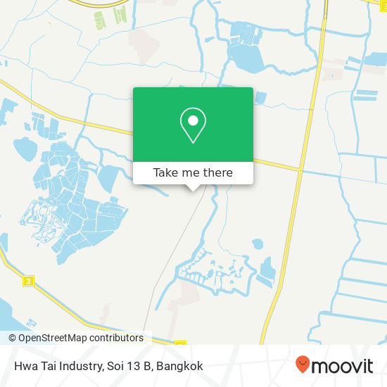 Hwa Tai Industry, Soi 13 B map