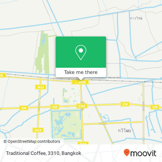 Traditional Coffee, 3310 map