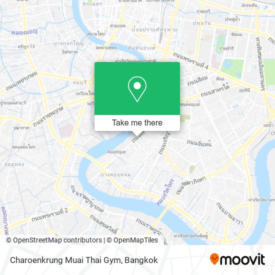 Charoenkrung Muai Thai Gym map