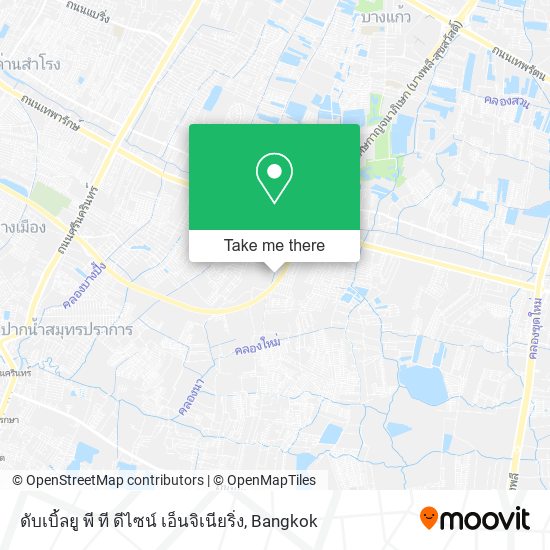 ดับเบิ้ลยู พี ที ดีไซน์ เอ็นจิเนียริ่ง map