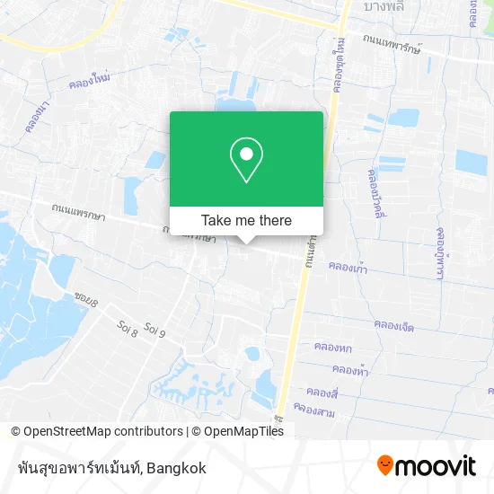 พันสุขอพาร์ทเม้นท์ map