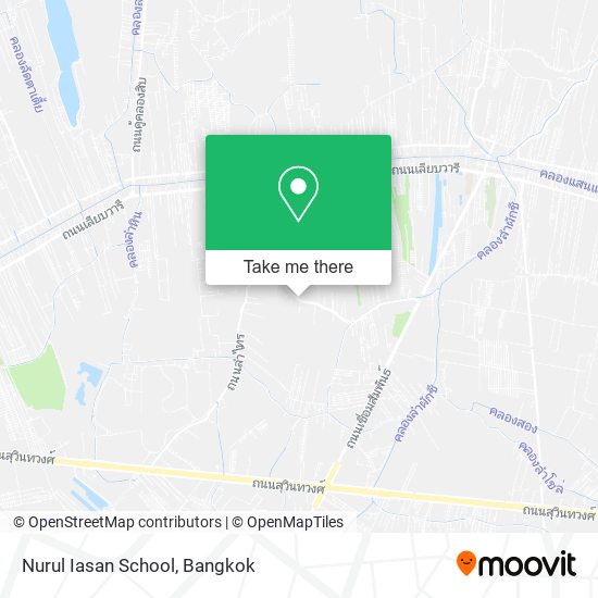 Nurul Iasan School, Khok Faet, Nong Chok 10530 map