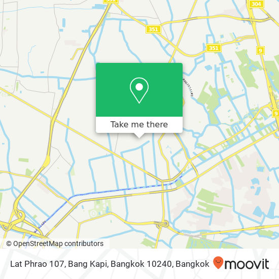 Lat Phrao 107, Bang Kapi, Bangkok 10240 map