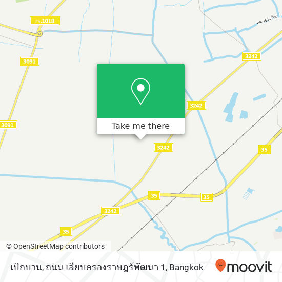 เบิกบาน, ถนน เลียบครองราษฎร์พัฒนา 1 map