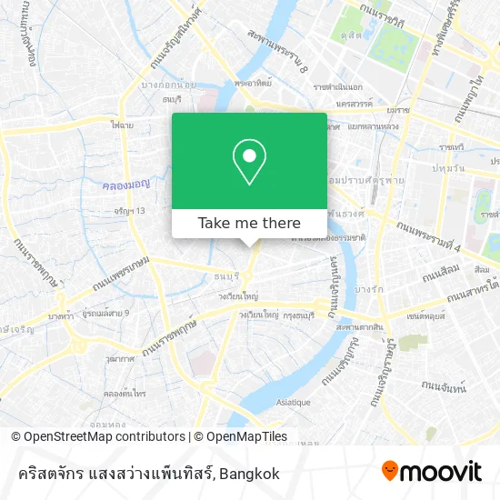 คริสตจักร แสงสว่างแพ็นทิสร์ map