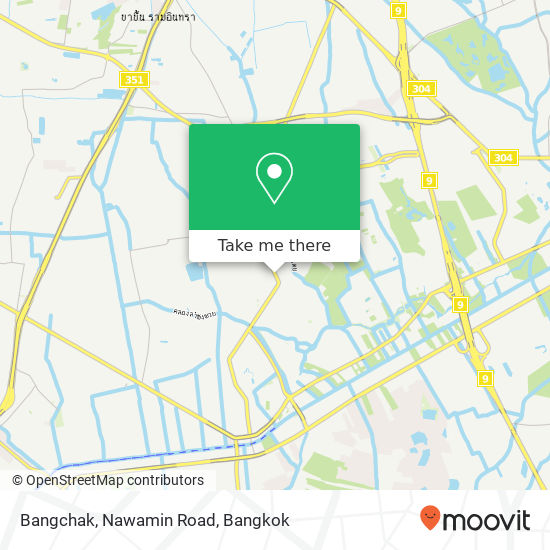 Bangchak, Nawamin Road map