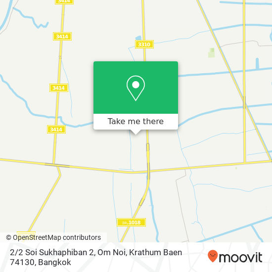 2 / 2 Soi Sukhaphiban 2, Om Noi, Krathum Baen 74130 map