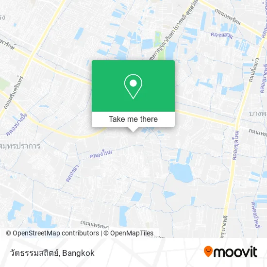 วัดธรรมสถิตย์ map