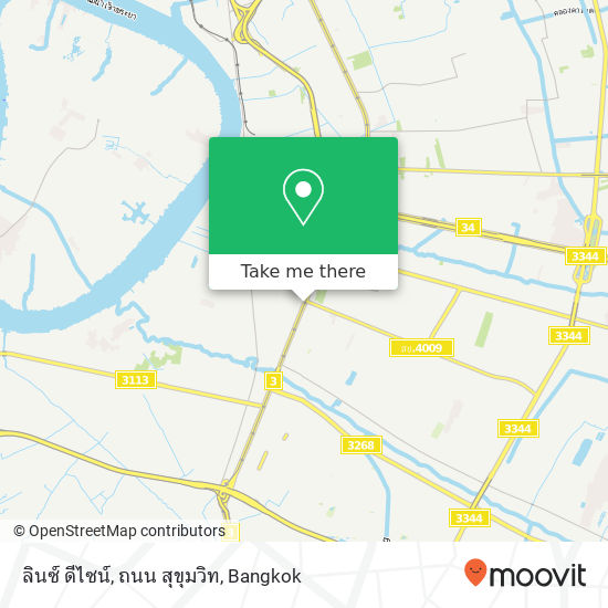 ลินซ์ ดีไซน์, ถนน สุขุมวิท map