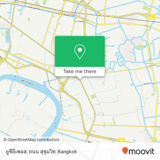 ยูซีอีเพลส, ถนน สุขุมวิท map