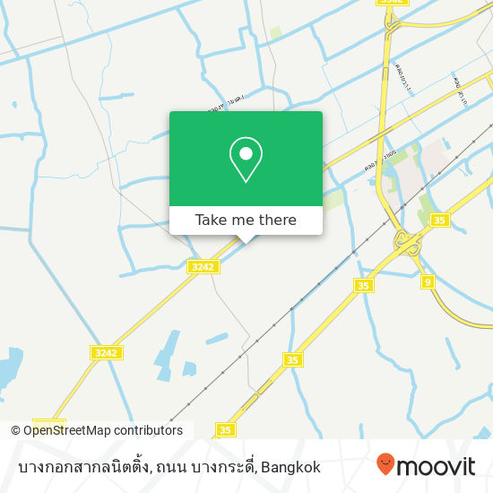 บางกอกสากลนิตติ้ง, ถนน บางกระดี่ map