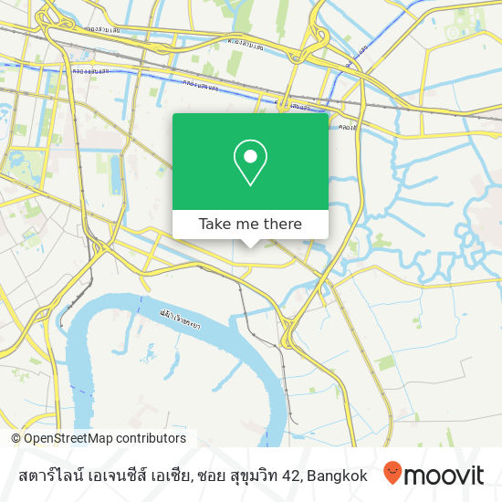 สตาร์ไลน์ เอเจนซีส์ เอเซีย, ซอย สุขุมวิท 42 map