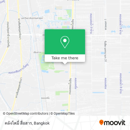 คลังโตมี่ สื่อสาร map