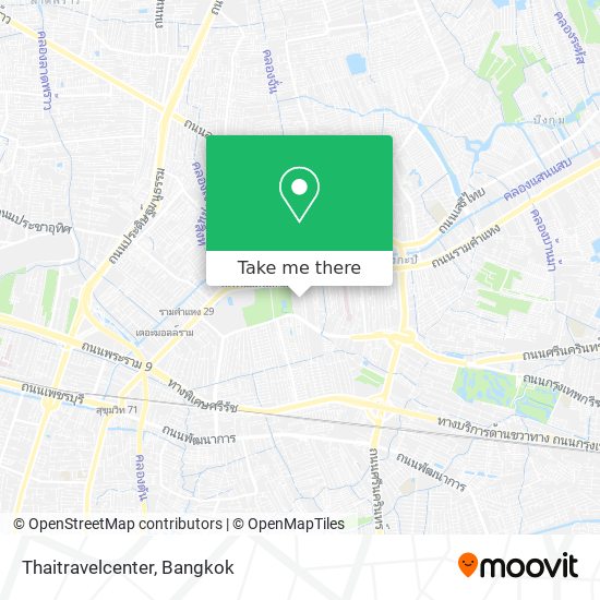 Thaitravelcenter map