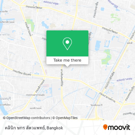 คลินิก ษกร สัตวแพทย์ map