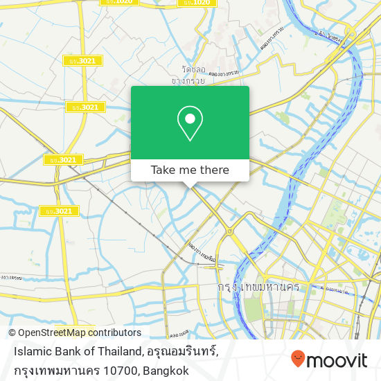 Islamic Bank of Thailand, อรุณอมรินทร์, กรุงเทพมหานคร 10700 map