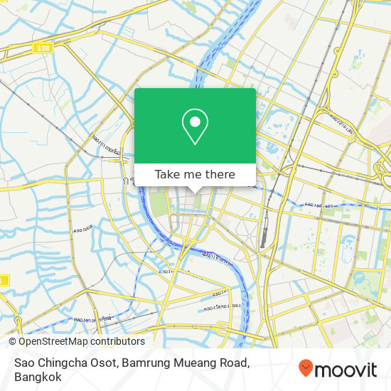 Sao Chingcha Osot, Bamrung Mueang Road map