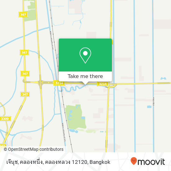 เจ๊นุช, คลองหนึ่ง, คลองหลวง 12120 map