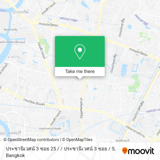 ประชานิเวศน์ 3 ซอย 25 / / ประชานิเวศน์ 3 ซอย / 5 map