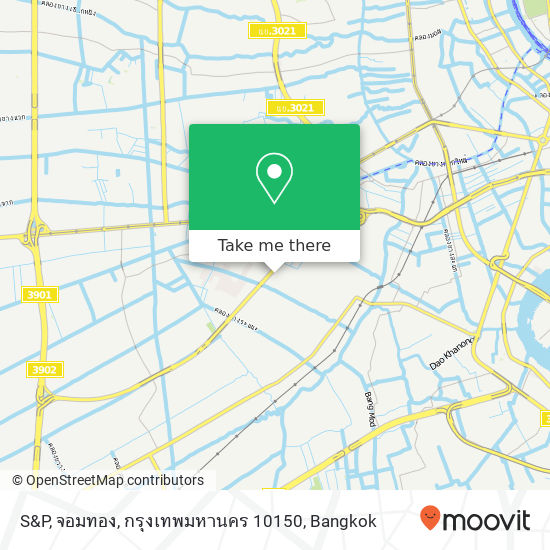 S&P, จอมทอง, กรุงเทพมหานคร 10150 map