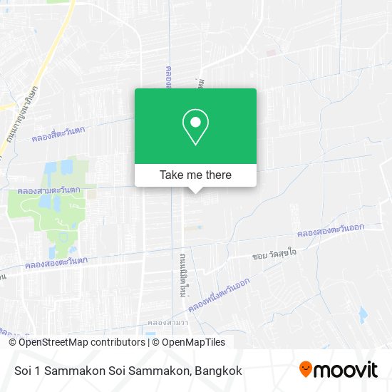 Soi 1 Sammakon Soi Sammakon map